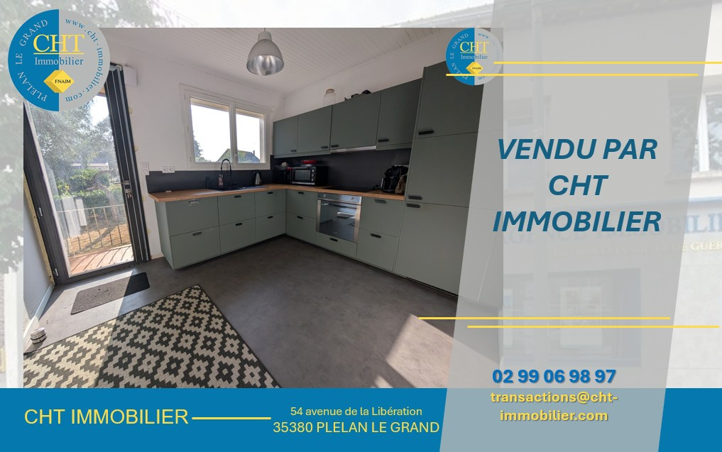 MAISON À ACHETER EN CAMPAGNE DE GUER (56380)   CADRE DE VIE UNIQUE ET CALME ABSOLU AVEC CHT IMMOBILIER
