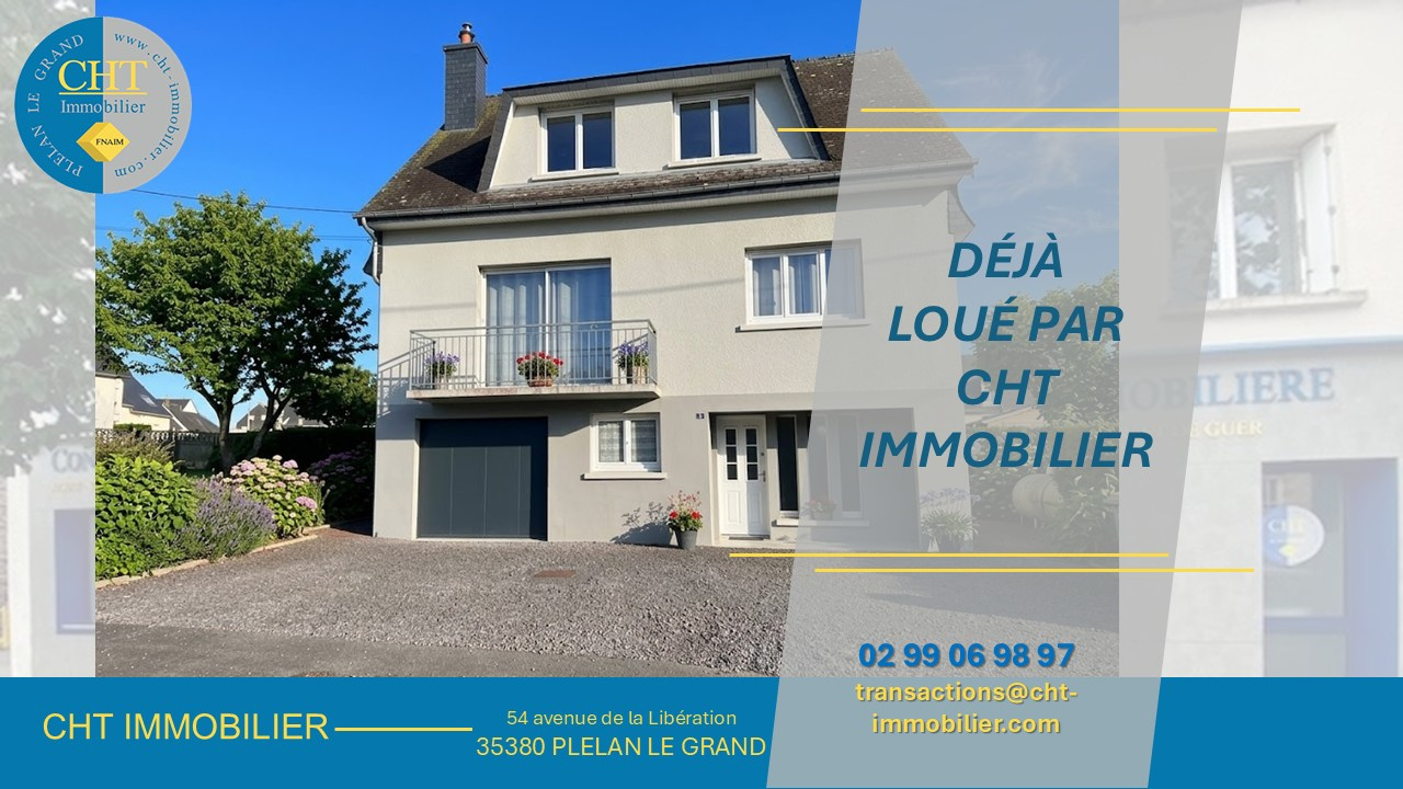 A LOUER à GUER - Maison T4