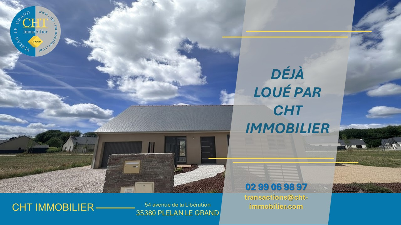 A PAIMPONT à LOUER maison T4