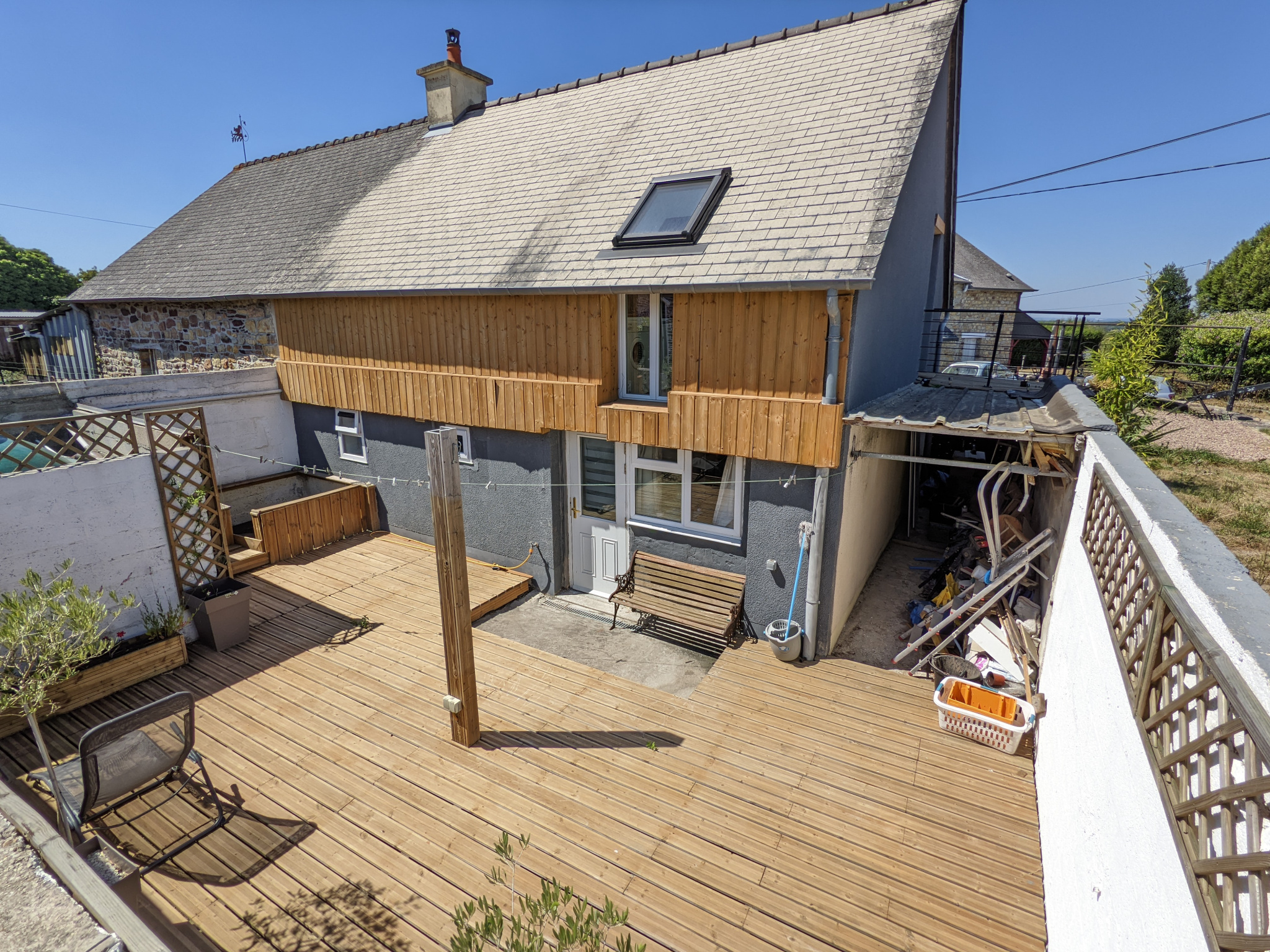 RARE : LONGÈRE DE CHARME EN BROCÉLIANDE   SECTEUR TELHOUËT, PAIMPONT (35380) AVEC CHT IMMOBILIER