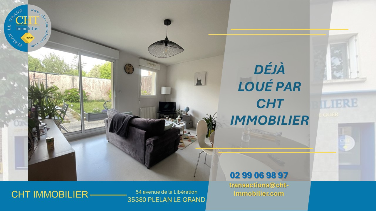 PLELAN LE GRAND - A LOUER appartement T3