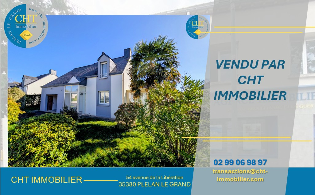 MAISON FAMILIALE A TREFFENDEL (35380) AVEC CHT IMMOBILIER